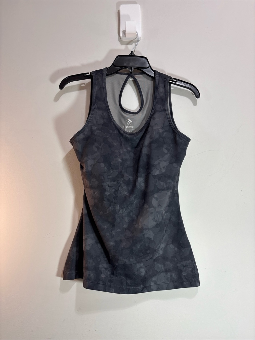 MPG Black Camo Racerback Tank Top. 1435